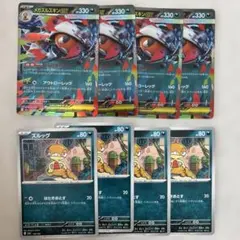 メガズルズキンex ズルッグ　進化ライン