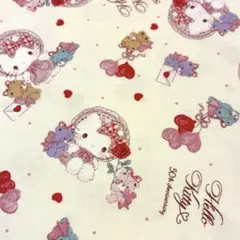 ハローキティ生地　50th anniversary 超希少　レア