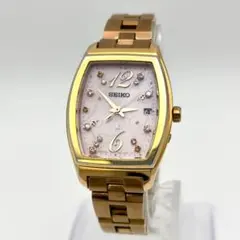 SEIKO ルキアLUKIA 限定モデル 電波ソーラー 腕時計 ゴールド lk