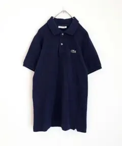 古着 LACOSTE ポロシャツ 半袖 L1212A 鹿の子