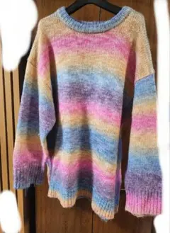 グラデーション ニット