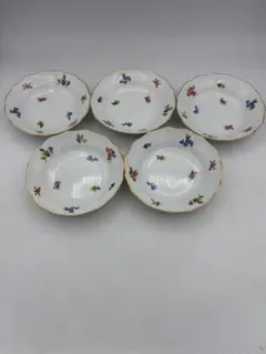 お値下げしました⭐︎【美品】フッチェンロイター　小皿５枚セットのサムネイル