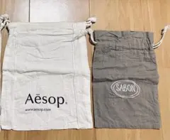 Aesop Sabon 布製ショッパー 2枚セットのサムネイル