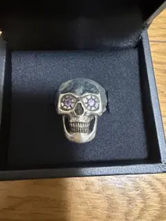 CALEE×D.O.D LUCKY SKULL RING アメジスト 17号 - メルカリ