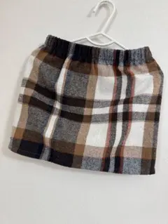 SHEIN 女の子　キッズチェック柄ミニスカート 110cm