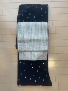 【新品】KIMONO MODERN 久留米絣　単衣着物　小紋着物　木綿着物のサムネイル