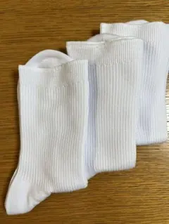 アツギスクールソックス3足✴︎22〜24