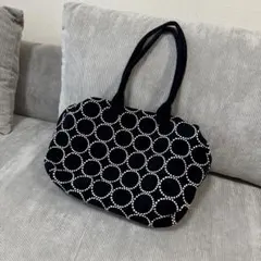 ミナペルホネン　マトカバッグ　タンバリン　ブラック 2025年最新】ミナペルホネン マトカバッグの人気アイテム - メルカリ