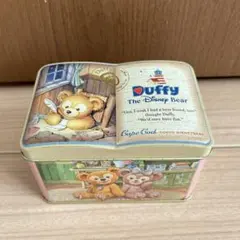 ダッフィー シェリーメイ　お菓子缶　空き缶 本