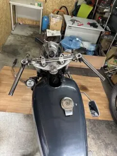 sr400 ハンドル 汎用 チョッパボバー 2％ ロックφ22mm 7/8 h2 - メルカリ