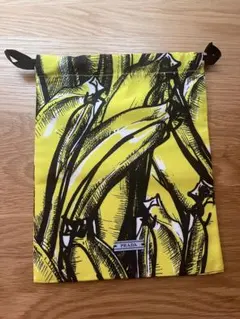 新品　PRADA バナナ柄 巾着　非売品のサムネイル