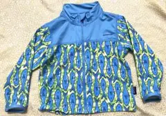 Patagonia ラッシュガード　2T 90㎝　魚模様　ジップアップ　水着