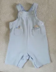 familiar ライトブルー ロンパース 70