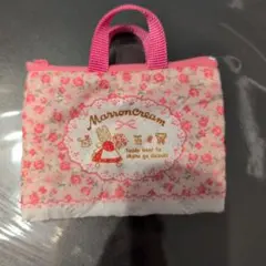 サンリオレトロレッスンバッグミニキーホルダー マロンクリーム