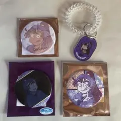 尾浜勘右衛門 缶バッジ ロッカーキー風キーホルダーセット