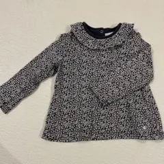プチバトー ロンT ブラウス 80