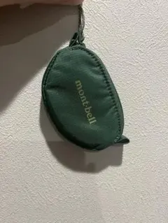 モンベル　コインパース　コインケース　グリーン　美品
