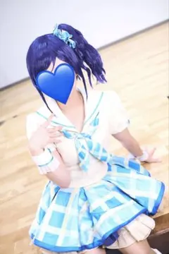 三分妄想 アイカツ！ 霧矢あおい コスプレ ウィッグ付き - メルカリ