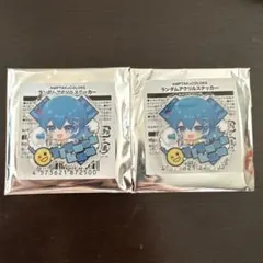 AMPTAKxCOLORS ランダムアクリルステッカー ちぐさくん 2個セット