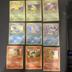 【希少】マークなし 旧裏 御三家 ポケモンカード 旧裏 初版 マークなし 御三家 3枚セット - メルカリ