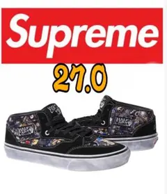 26SS Supreme Vans Half Cab マイクケリー 黒 27.5 - メルカリ