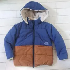 フリースライニング フード付きジャケット