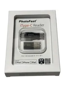 PhotoFast iType-C Reader iOS対応 カードリーダー