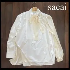 Sacai ニット シャツ 異素材 ドッキング 23-06532 Sacai ニット シャツ 異素材 ドッキング 23-06532 - メルカリ