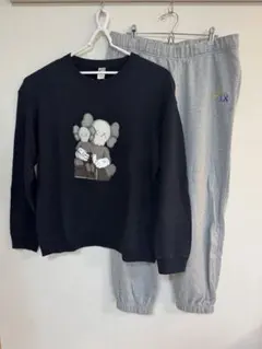 UNIQLO KAWS スウェットパンツセット