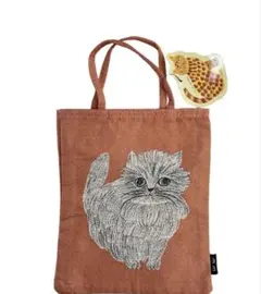 新品　松尾ミユキ　ミニトート　Elliot ピンクオレンジ