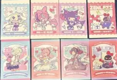 【8種コンプ】ゼンレスゾーンゼロ×サンリオキャラクターズ　ポストカード　GiGO