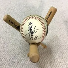 阪神タイガース 藤川球児 記念サインボール ミニバットスタンド付のサムネイル