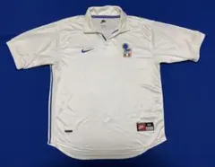 NIKE 1998年 サッカー フランスW杯 イタリア代表 アウェイユニフォーム 希少】イタリア代表 NIKE アウェイユニフォーム 98フランスW杯 Mサイズ