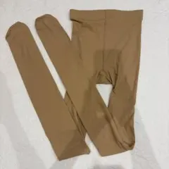 ベージュ フェイクタイツ L〜LL
