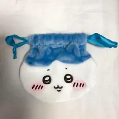 ［新品未使用］ちいかわ おかお巾着ハチワレ カプセルトイ
