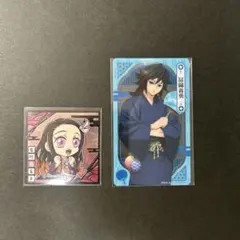 【期間限定値下げ中】鬼滅の刃　ナムコ クリアカード　冨岡義勇 ウエハース 禰豆子