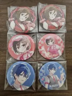 MEIKO KAITO 缶バッジ アクスタ フリューくじ 桜ミク×ラウンドワン