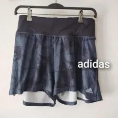 adidas ランニングパンツ 総柄 climalite