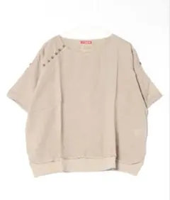 新品未使用　タグ付き　チャイハネ　アミナ　バラカＴＯＰ　ベージュのサムネイル