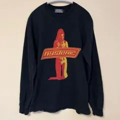 ヒステリックグラマー　長袖Ｔシャツ ヒステリックグラマー 黒 長袖 Tシャツ M ブラック - メルカリ