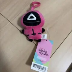 SQUID GAME イカゲーム ぬいぐるみ キーホルダー