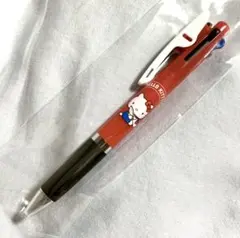 ハローキティ ジェットストリーム 3色ボールペン 0.5mm サンリオ 赤