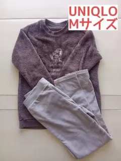 【UNIQLO】ピーナッツ　フリースルームウェア　Mサイズ