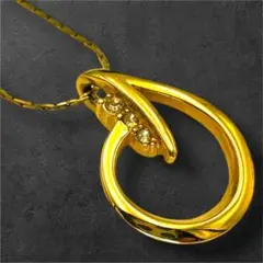 紀梵希 項鍊 金色 萊茵石 女士 r8246