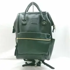 anello アネロ リュック バックパック ブラック 合皮 シンプルのサムネイル