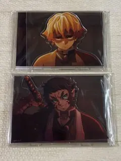 2点　善逸、獪岳　場面写そのままアクリルスタンド　鬼滅の刃　無限城編