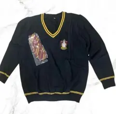 新品✨ハリーポッター グリフィンドール ニット セーター　ネクタイ セット　Lのサムネイル
