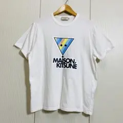 MAISON KITSUNÉ レインボートライアングルフォックスプリントTシャツのサムネイル