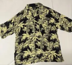 KANGOL MONO-MART アロハシャツ リーフ柄 Fサイズのサムネイル