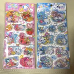 【正規品】スパンコールパーティーシール　あわわちゃん　ハッピーマーチ